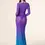 Miniatura: Vestito lungo Donna F**K Degradè 1162-X46