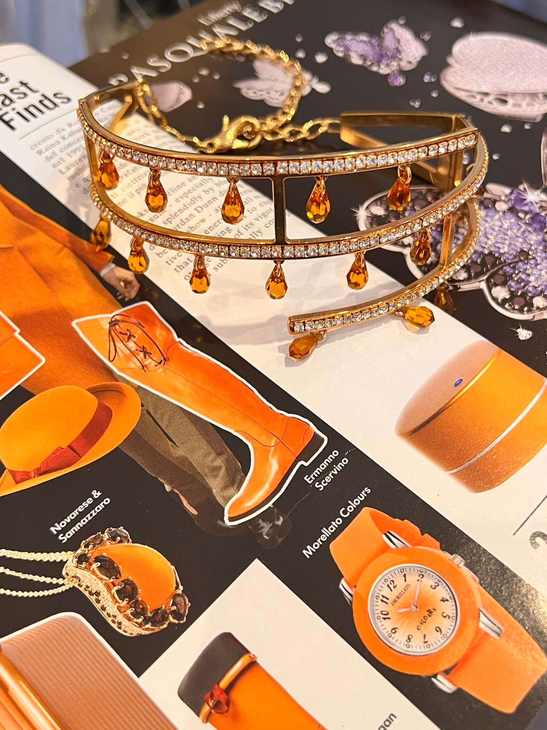 Couture choker necklace