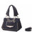 Miniatura: Cromia Oasi leather handbag night blue 