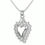 Thumbnail: Valentines Silver “Cuore Sacro “Heart with zircons