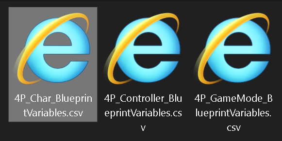 CSV doesn't care what application it opens in; Notepad++ or Googlesheets or Excel or Unreal. All are welcome.