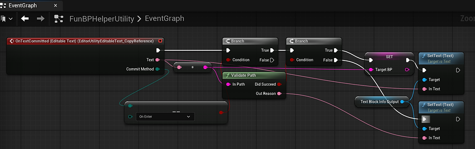 EditorUtilityEditableText (added to the editor utility widget)