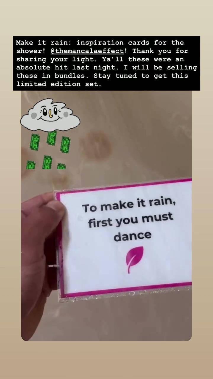Thumbnail: 🌧️ Make it Rain: Inspirational Cards for Your Shower (but better)