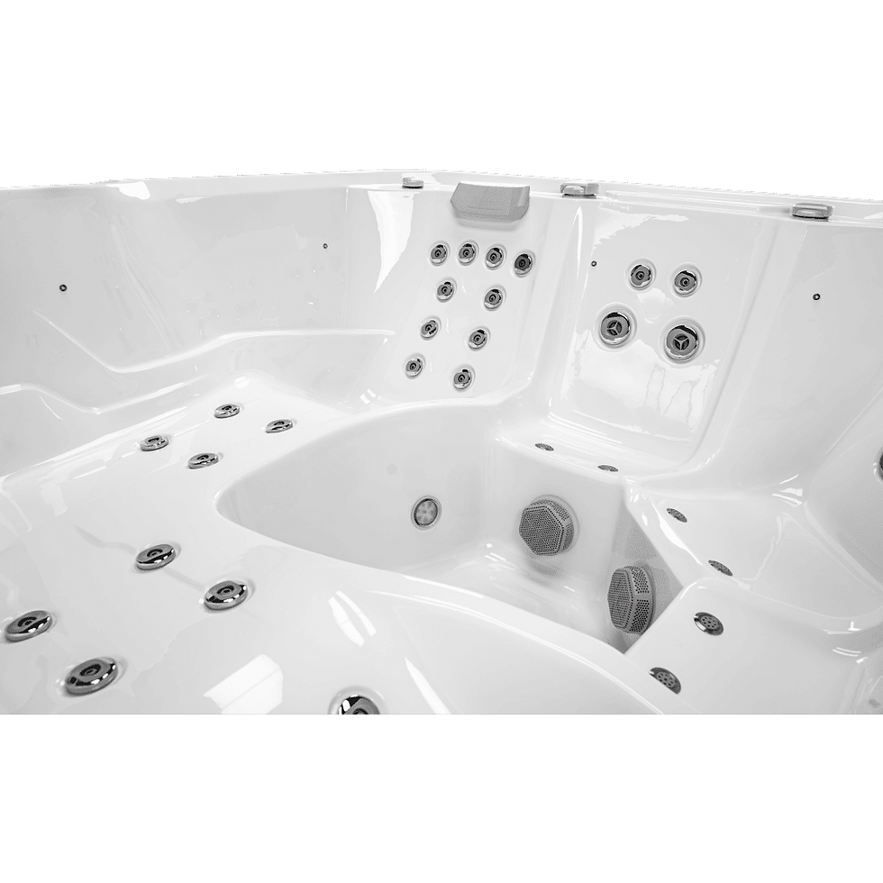 Thumbnail: Equinox EQ570 Pro 5-Person Hot Tub with Dual Loungers