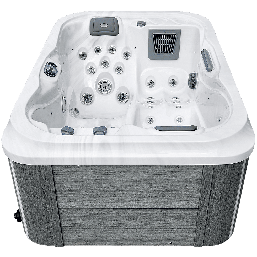 Thumbnail: Sunbeach 522-DL Compact Twin-Lounger Hydrotherapy Hot Tub for Couples