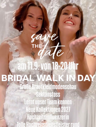 BRIDAL WALK IN 11.9.26