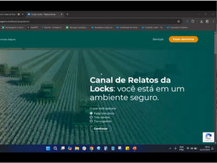 CANAL DE RELATOS E CÓDIGO DE ÉTICA LOCKS
