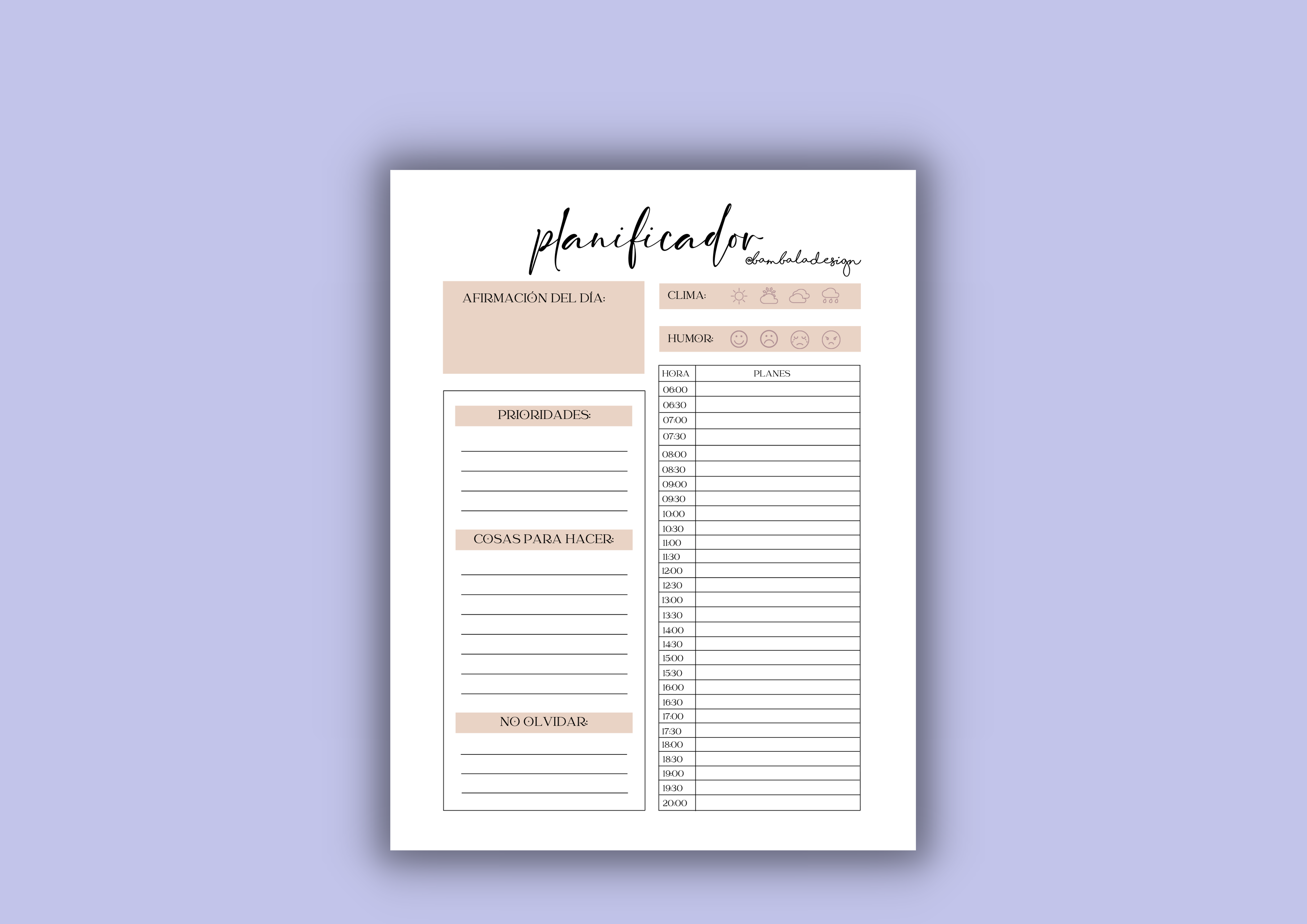 Pink Planner