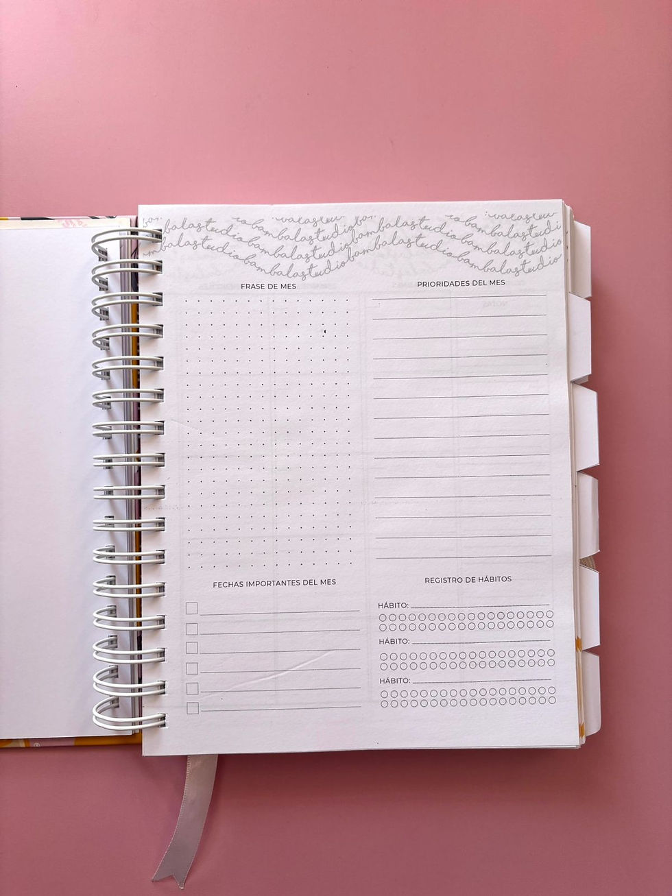 Miniatura: Agenda limon floreado