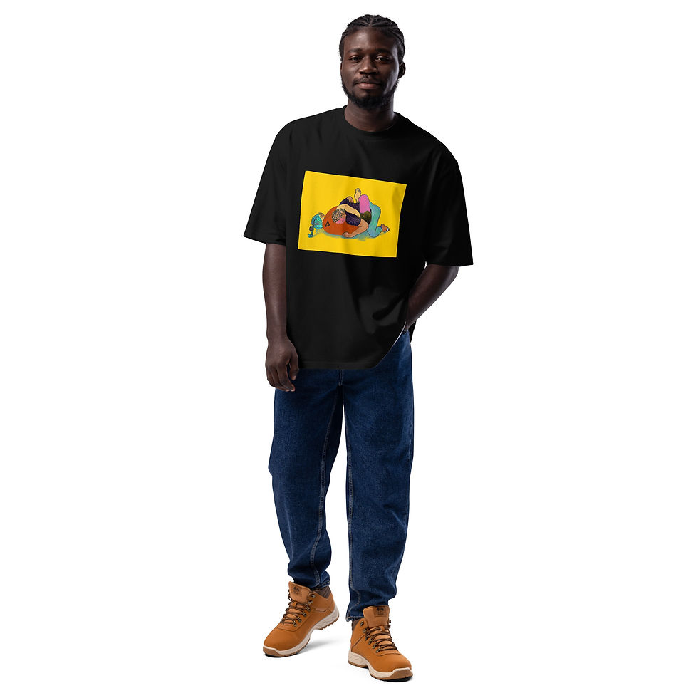 Thumbnail: Oversized heavyweight t-shirt