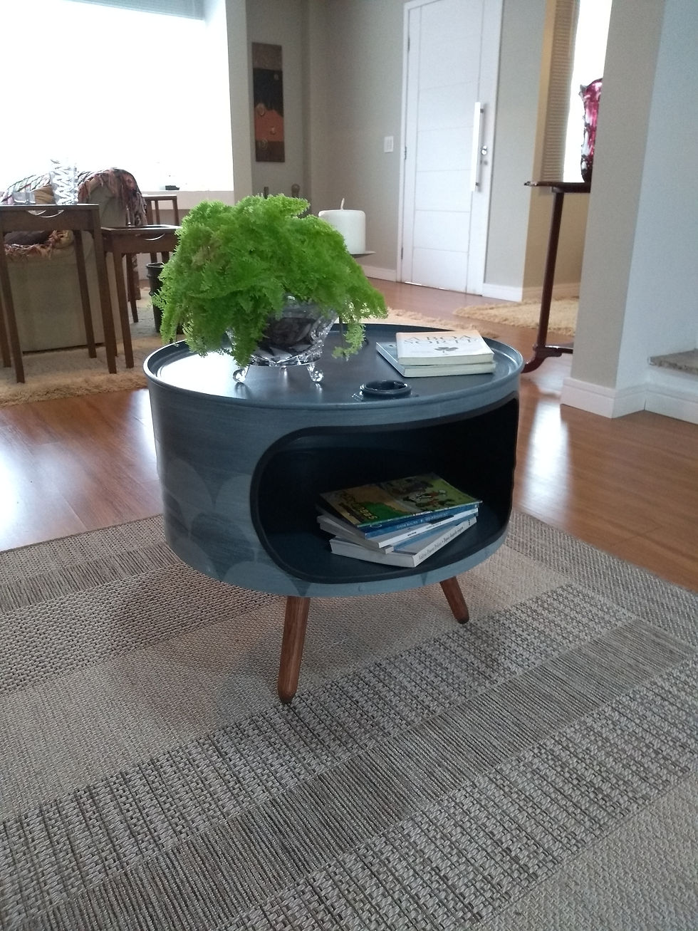 Miniatura: Mesa de  tambor pé palito - Aparador