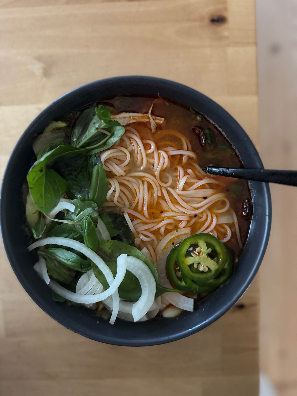 Instant Pot Quick Pho Ga (Vietnamese Chicken Noodle Soup with Miso)