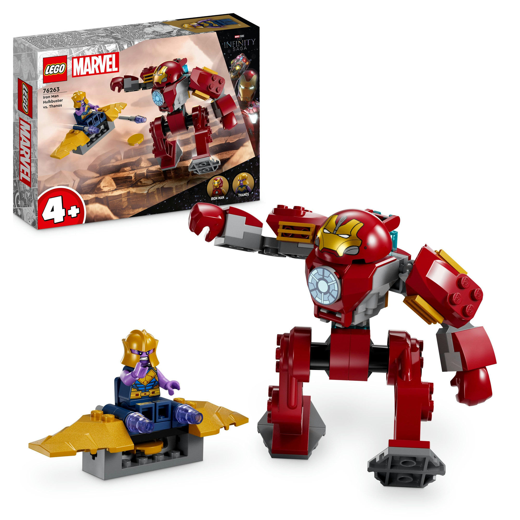 LEGO Marvel 76263 Iron Man Hulkbuster vs. Thanos