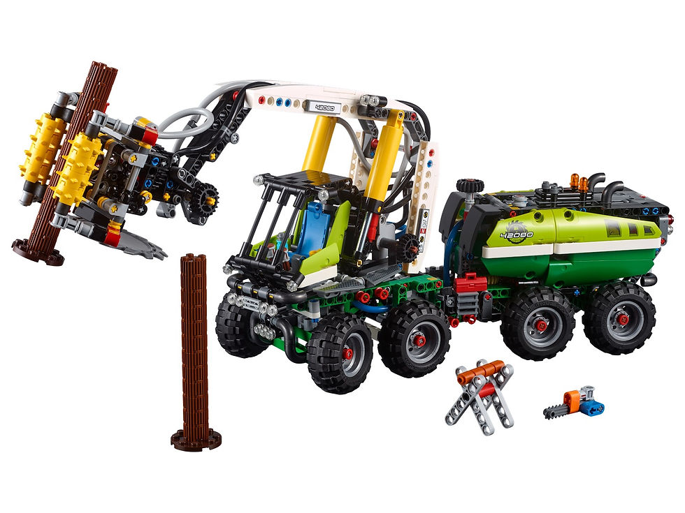 Lego Technic 42080 Forest Machine at JJ Toys