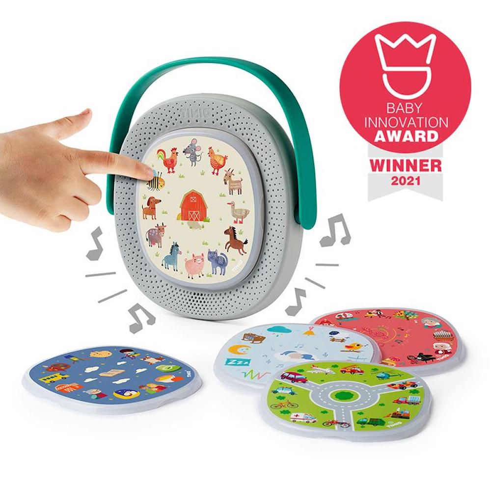 TIMIO Player (complete starter pack incl. 5 discs) for ages 2 to 6 years