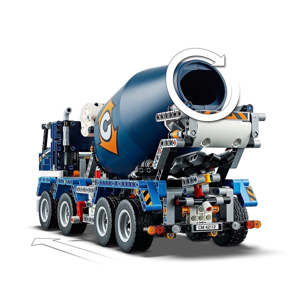 Lego 42112 cement mixer deals
