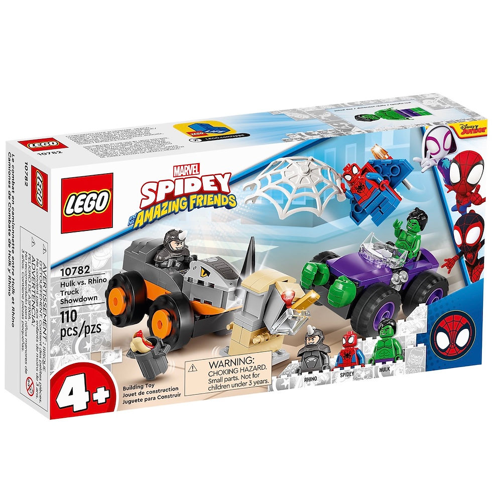 Thumbnail: LEGO Marvel 10782 Spidey 4+ Hulk vs. Rhino Truck Showdown