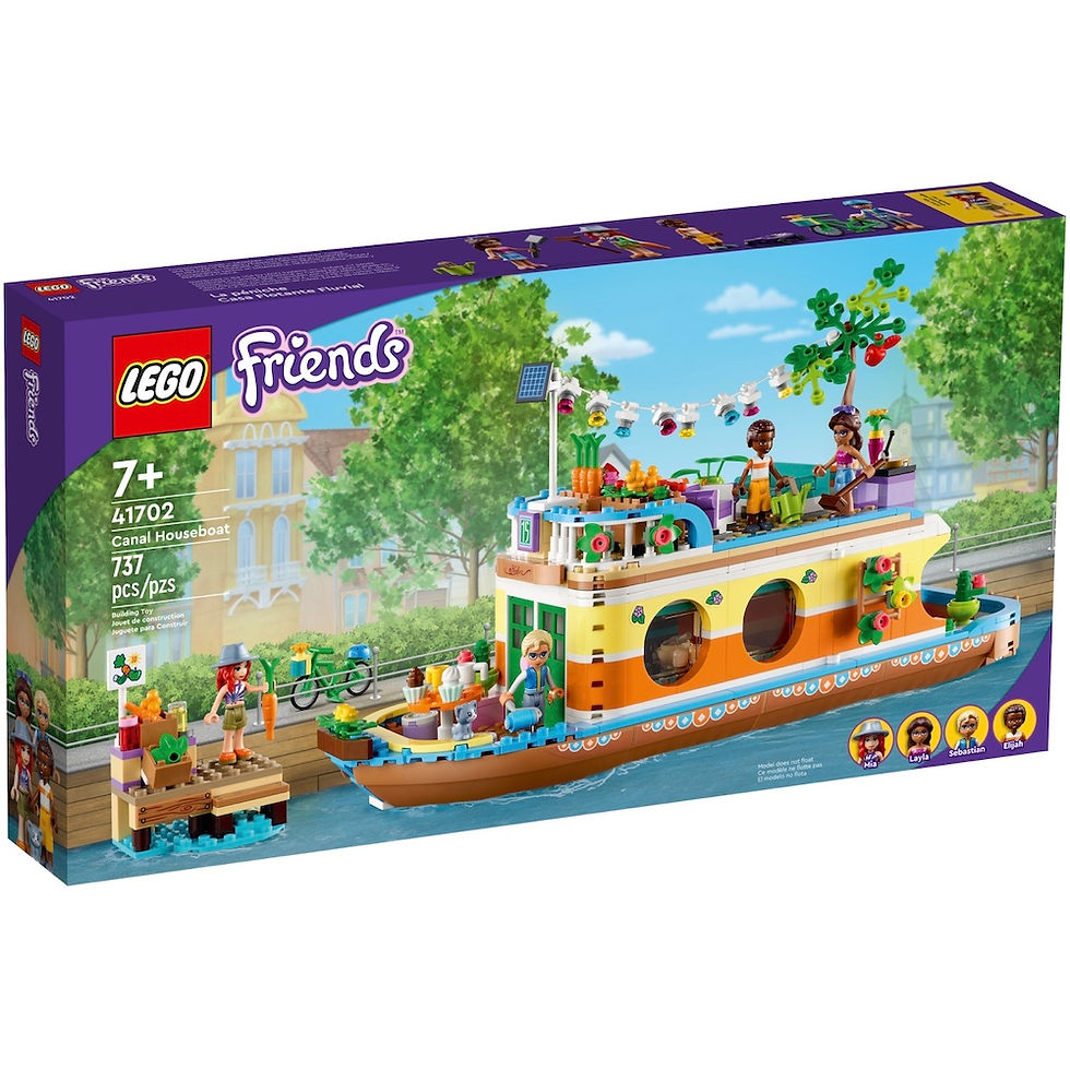Thumbnail: LEGO Friends 41702 Canal Houseboat