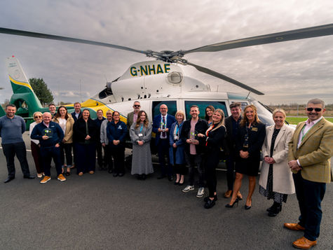 North East businesses celebrated after raising more than £270,000 for the Great North Air Ambulance Service