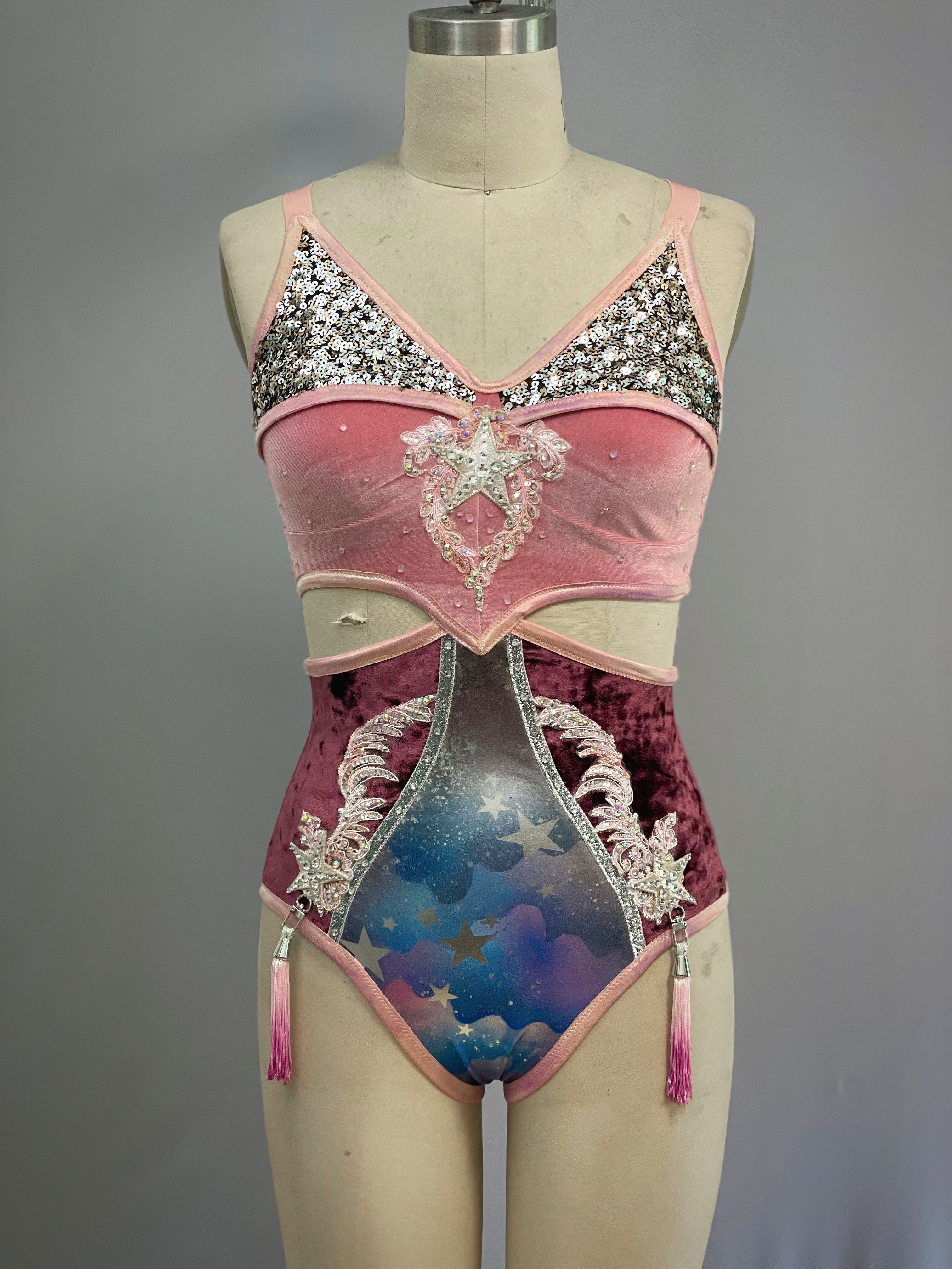 "The Blush Carousel" with removable tassels