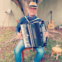 2020-10-16 - Rubens Pires na Gravação para o Festival Causo e Viola