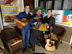 Junior Bier com Rayan Medeiros e Ivan Taborda