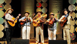 Junior Bier com Trio do Trem e Zé Mulato e Cassiano