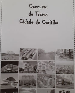 Syomara Guerra no Concurso de Trovas de Curitiba