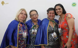 Marilene Huff no Centro de Letras do Paraná