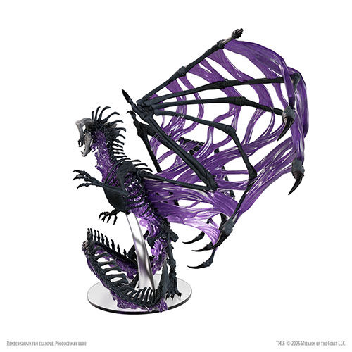 Thumbnail: Wizkids - D&D Icons of the Realms: Black Dracolich