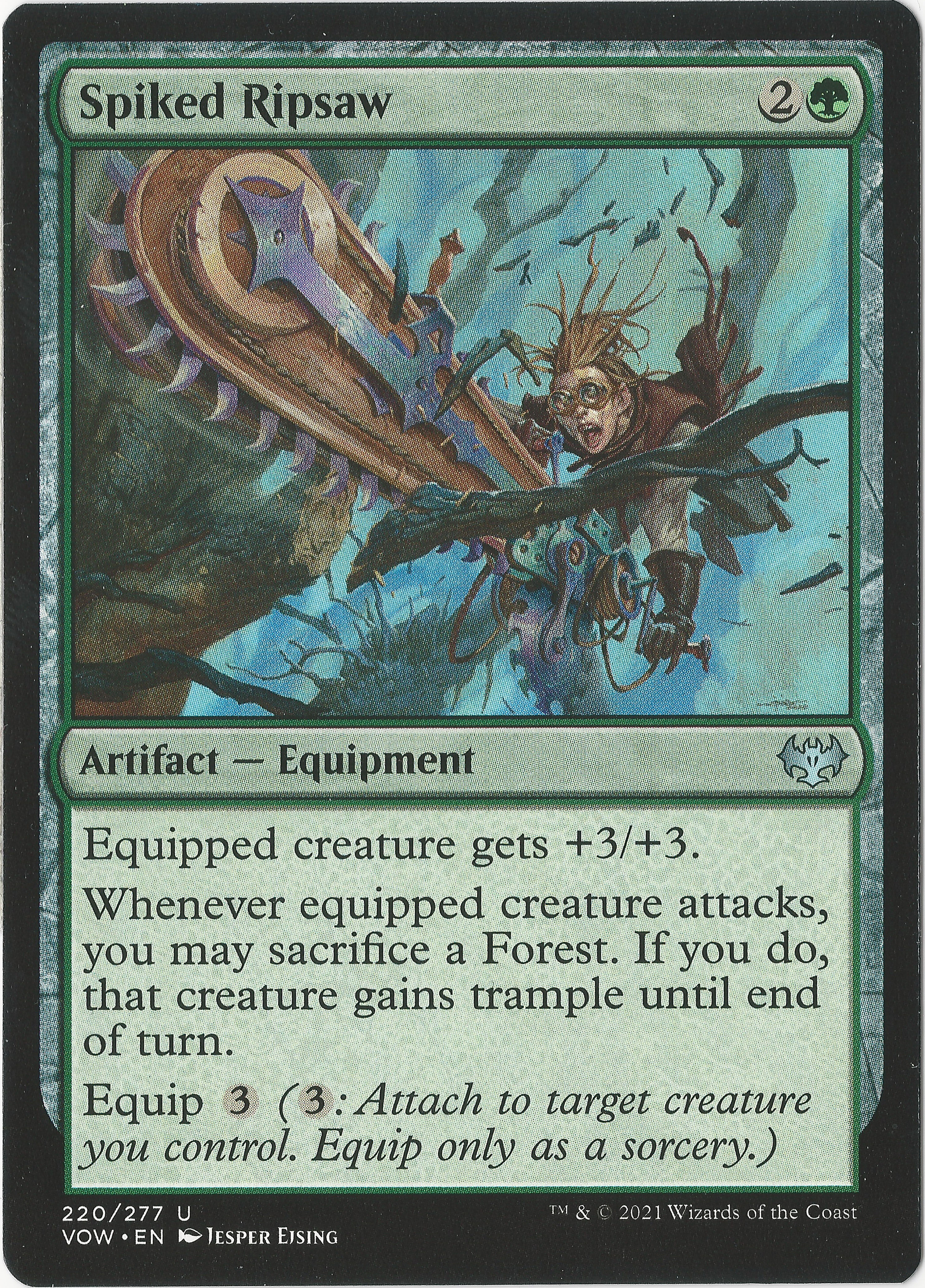 MTG Spiked Risaw