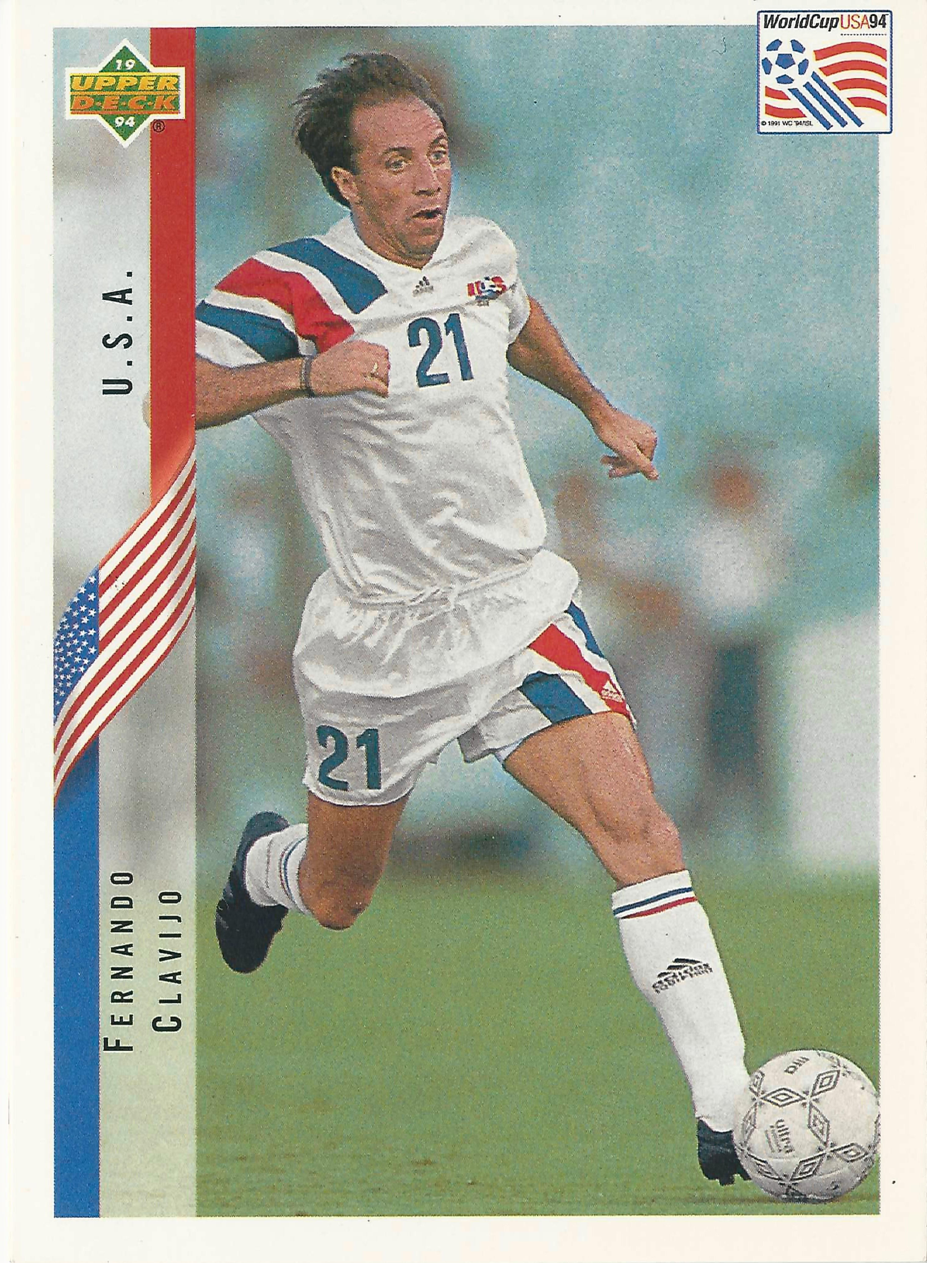 アッパーデッキ ワールドカップ USA : フェルナンド クラビホ (4)