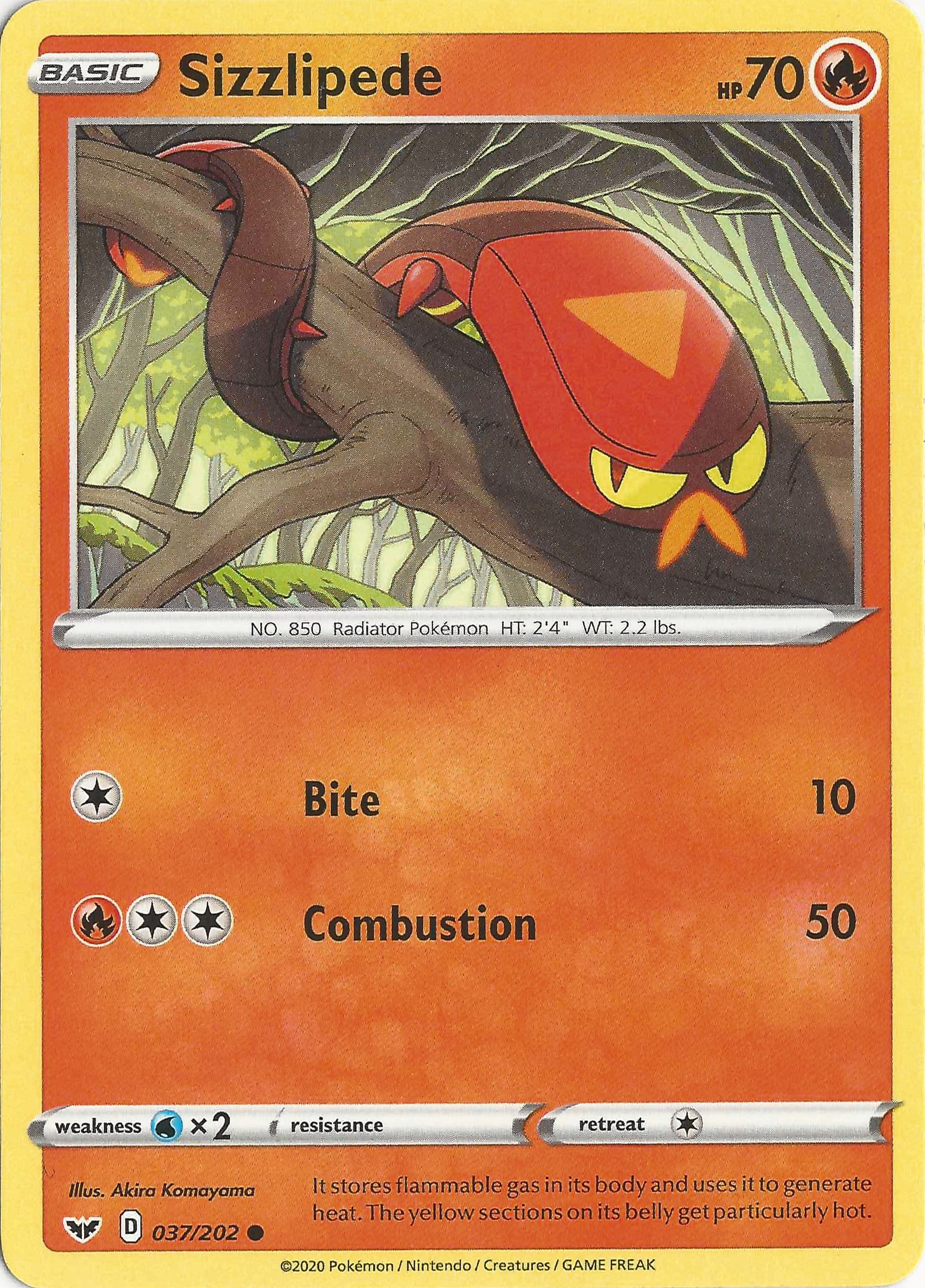 Pokémon : Sizzlipede