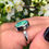 Thumbnail: Spring Stargazer Ring with Opal & White Topaz | Size 8.5