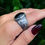 Thumbnail: Large Signet Ring | Black Onyx | Size: 10.75