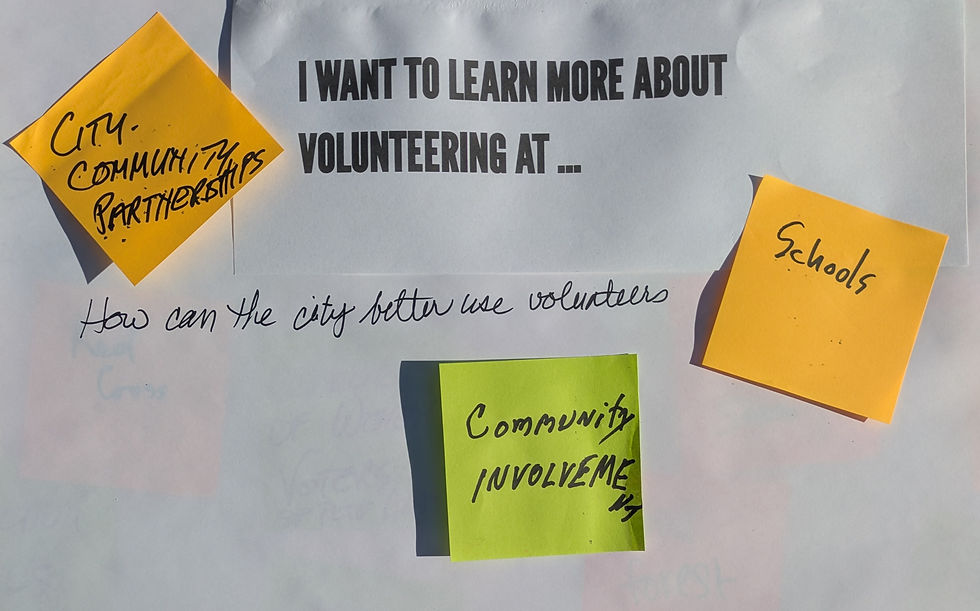 I WANT TO LEARN MORE ABOUT VOLUNTEERING AT …