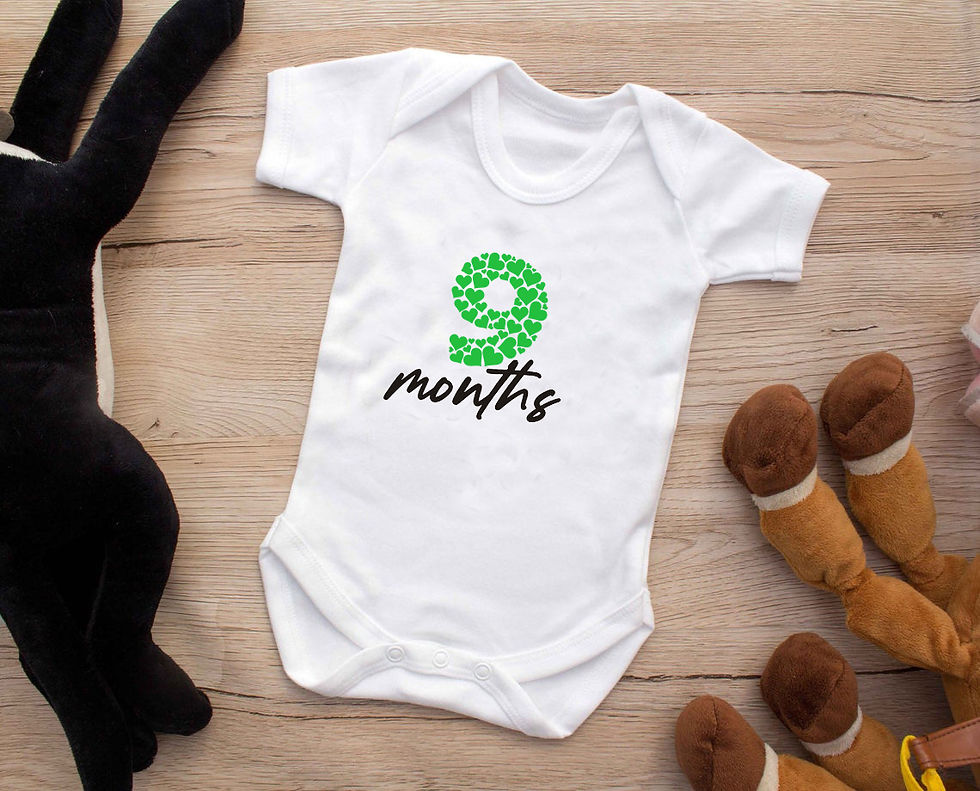 Thumbnail: Baby Milestone Vests , first year onesie , monthly onesie set