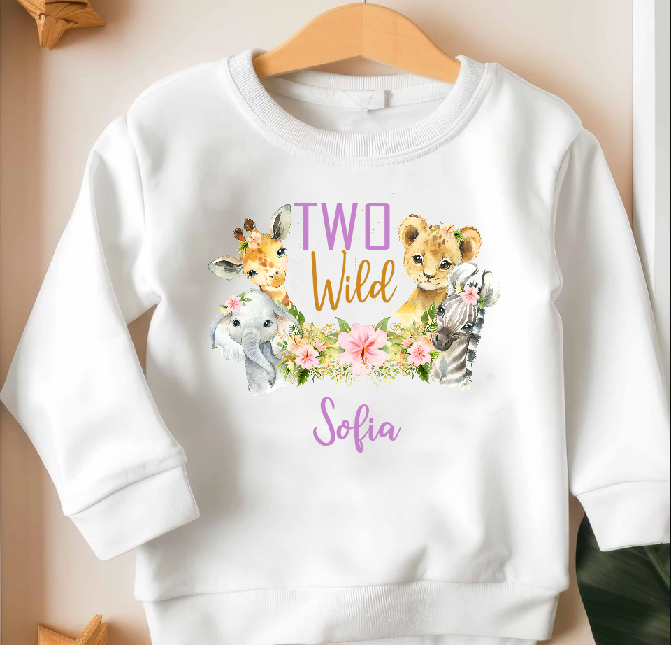 one wild birthday girl