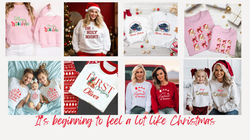 Red Green Colorful Christmas Photos Facebook Cover