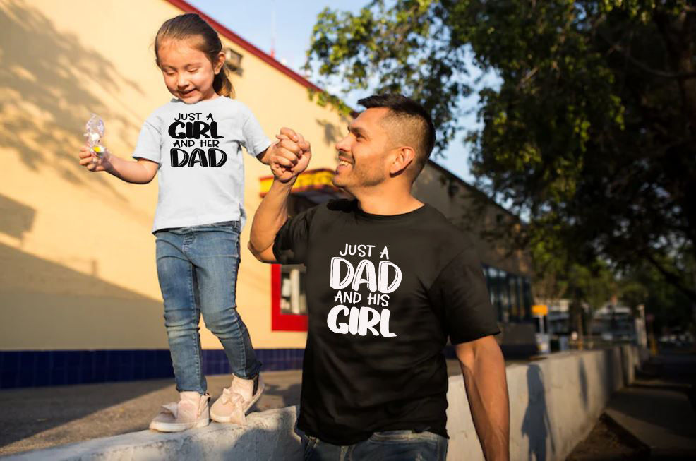 Just a dad and his girl