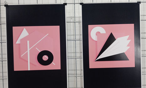 Art Prints hanged on the wall