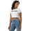 Thumbnail: Organic High Vibes White Crop Top