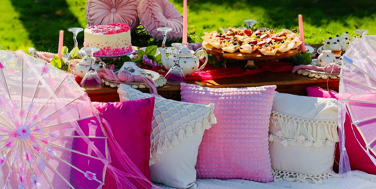 Luxury picnic setup with styled table décor in Halifax