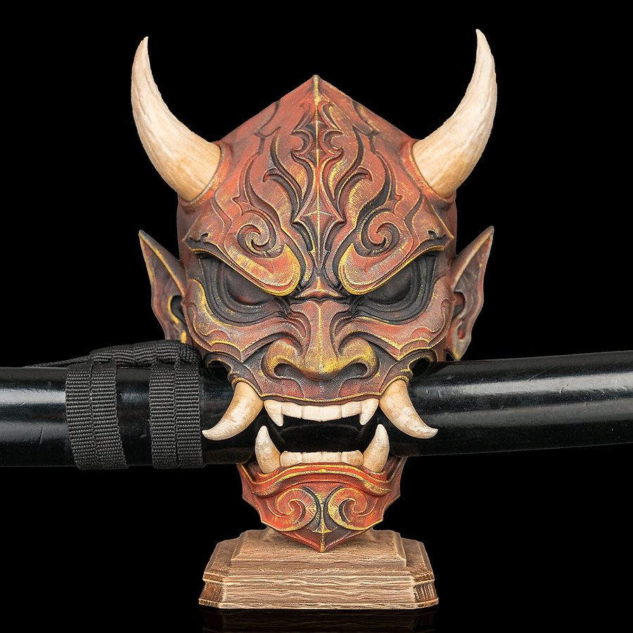 Oni Mask - Katana Holder