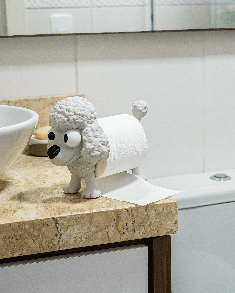Thumbnail: Poopoodle - Toilet Paper Holder