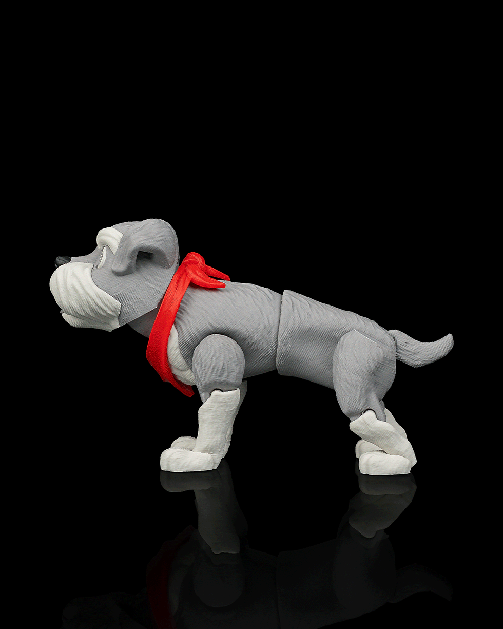 Thumbnail: George, the Schnauzer