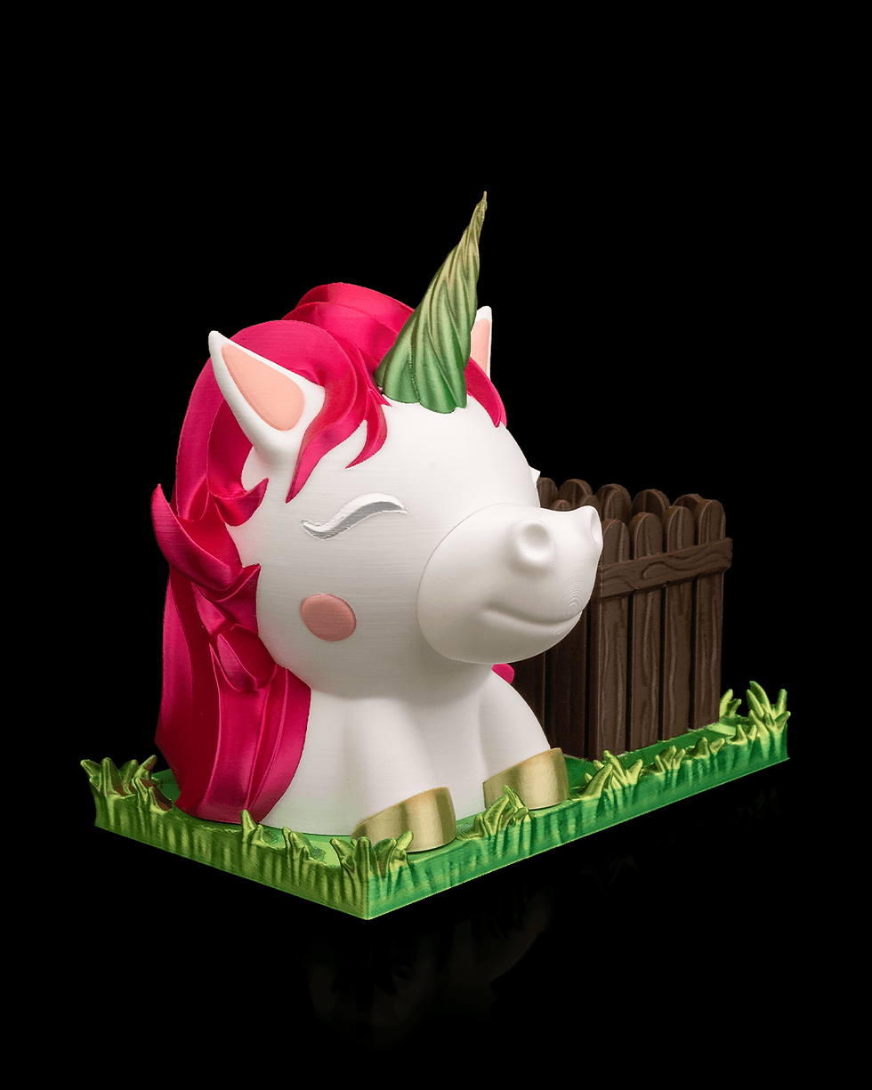 Thumbnail: Ms. Unicorn glasses and pen holder