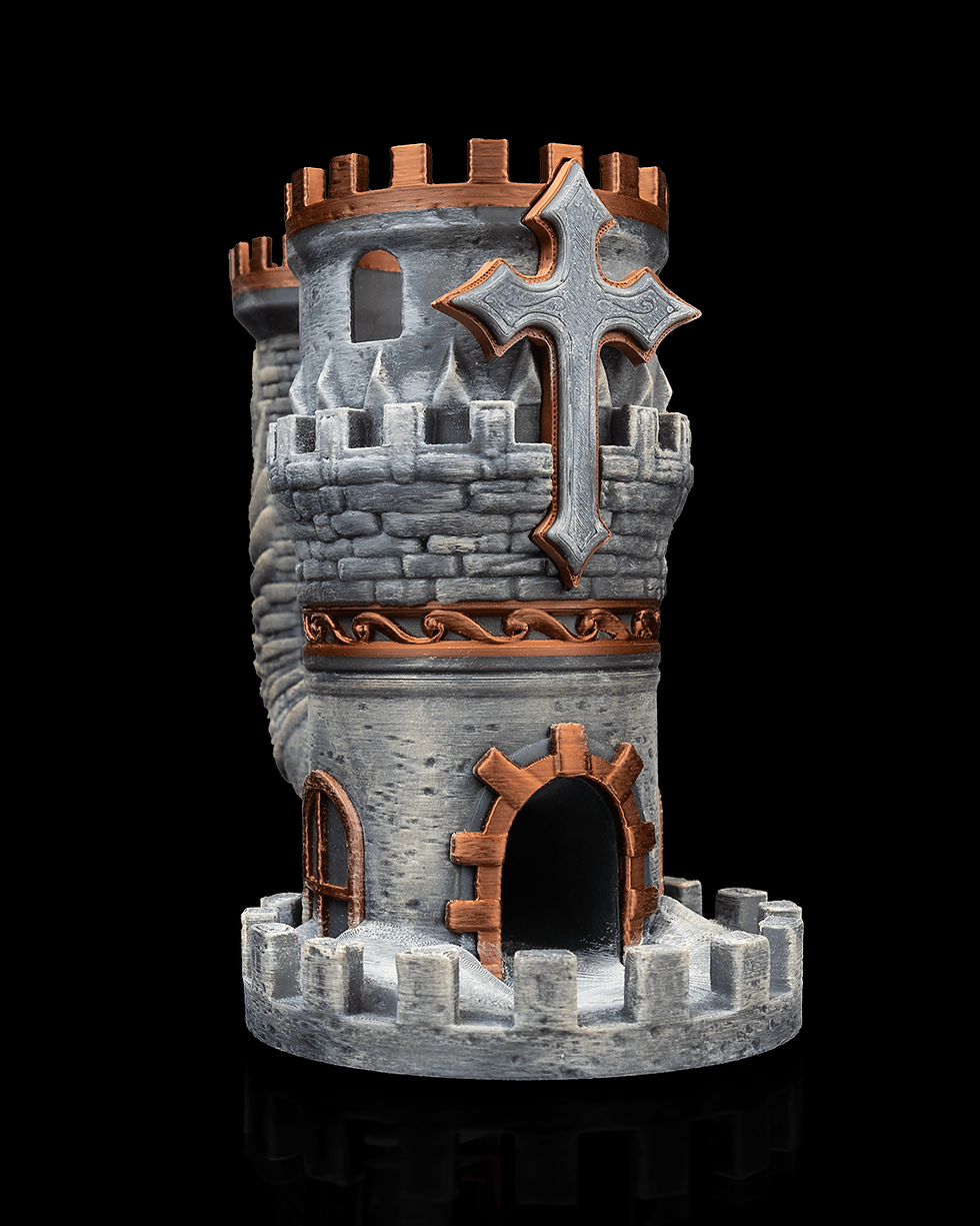 Thumbnail: Tower of the Valiant Can Holder & Dice Tower