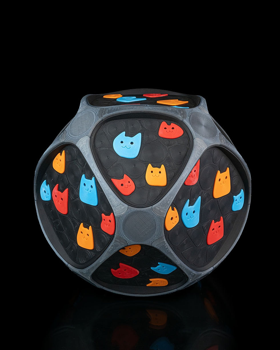 Thumbnail: Kitty Pattern Pet House