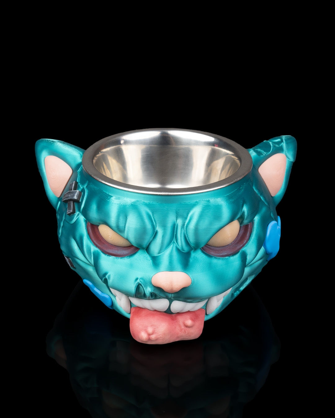 Dead Hungry Pet Bowl Stand